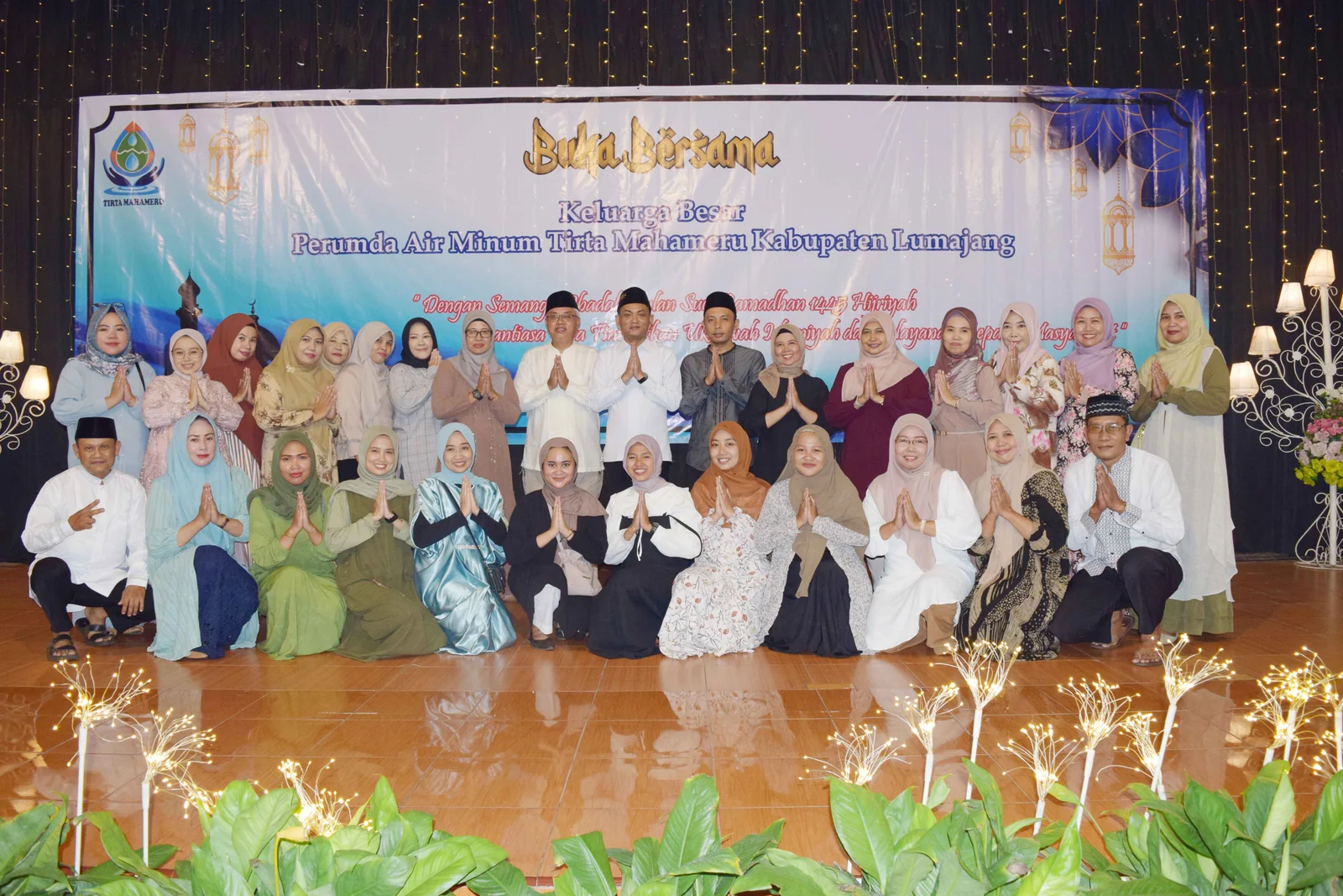 Buka Bersama Keluarga Besar Perumda Air Minum Tirta Mahameru Kabupaten Lumajang