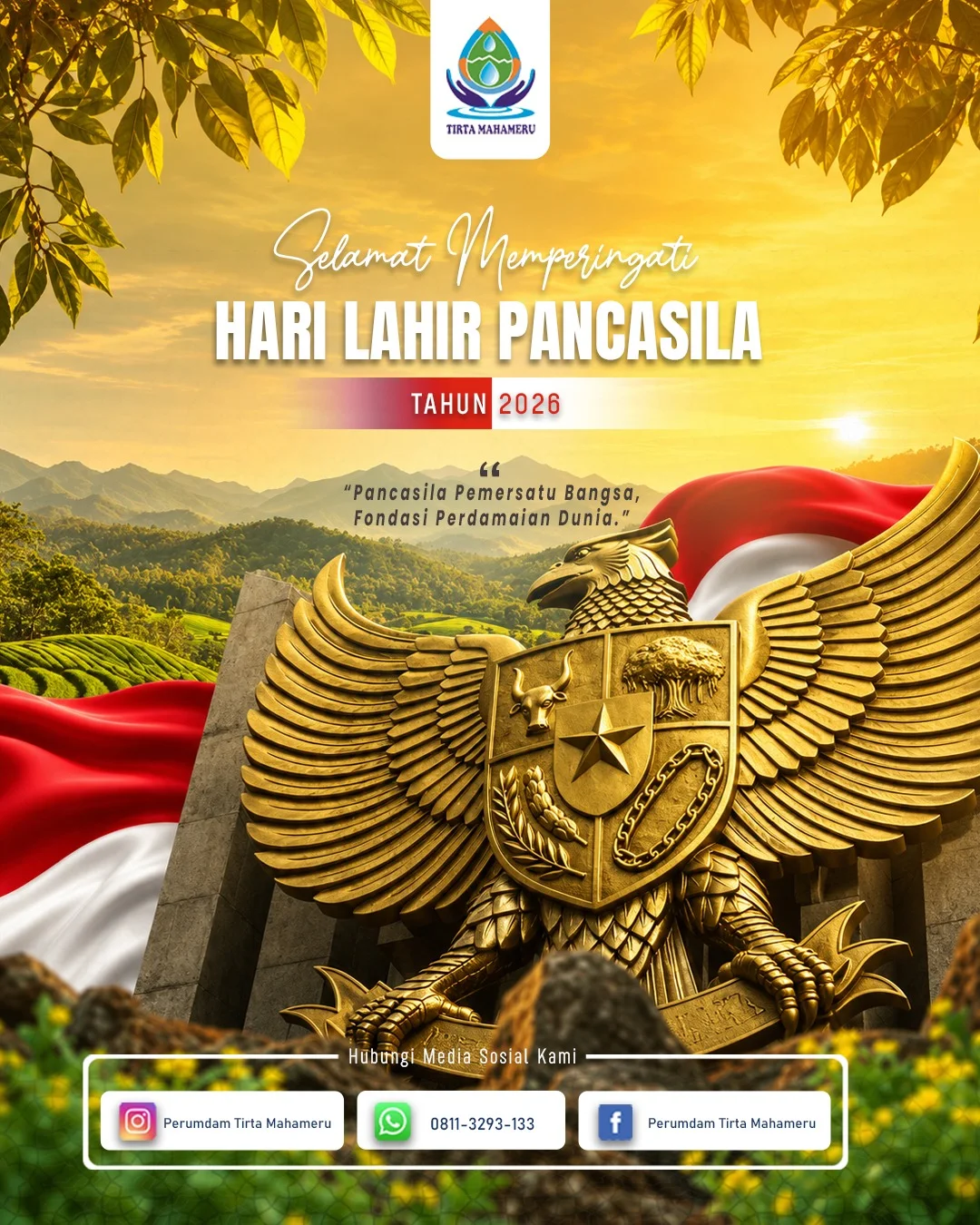 Foto Instagram Perumdam Tirta Mahameru