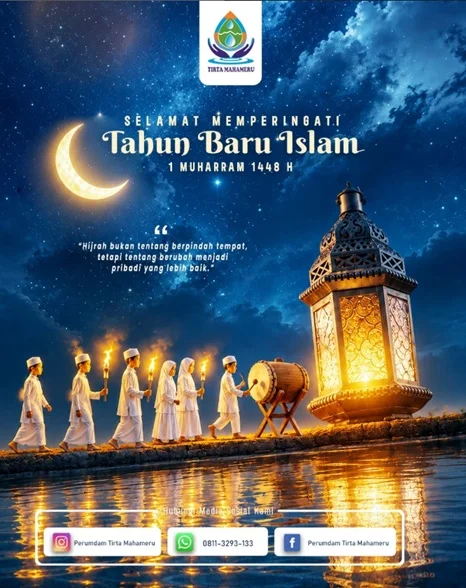 Foto Instagram Perumdam Tirta Mahameru